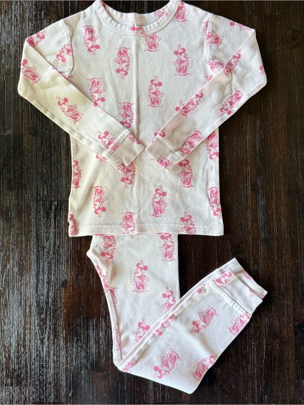 GAP Pink Minnie Mouse Pajamas
